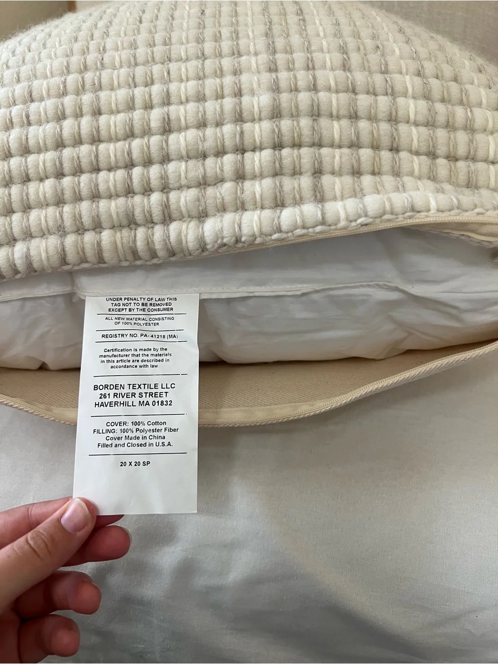 The Citizenry Ocaso Pillow (20in x 20in)
